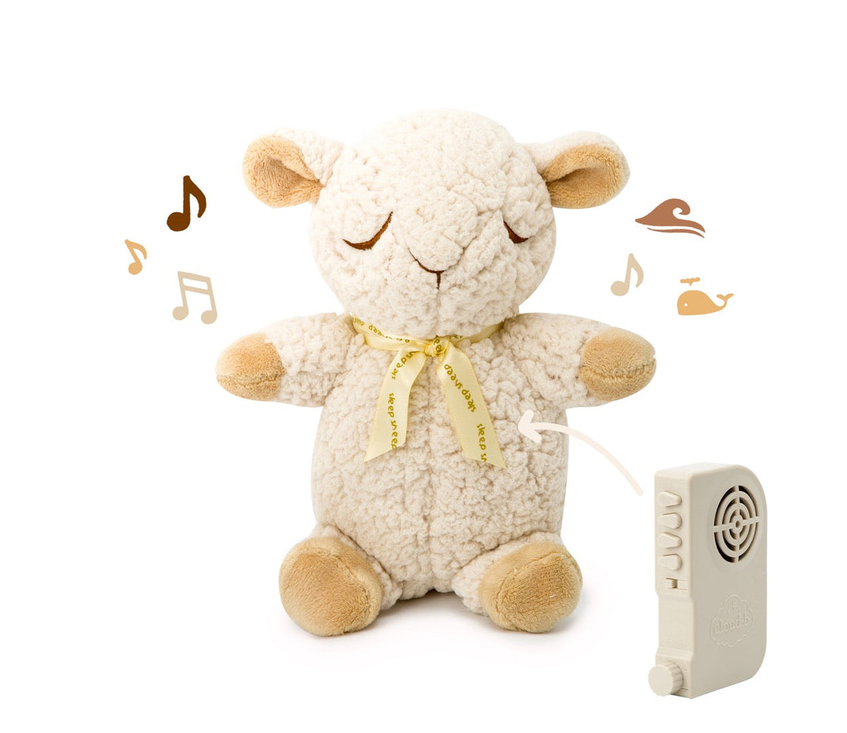 その他 Cloud B Sleep Sheep Plush Sound Soother 7302-ZZ2-Grande_c3cf1838-b853-