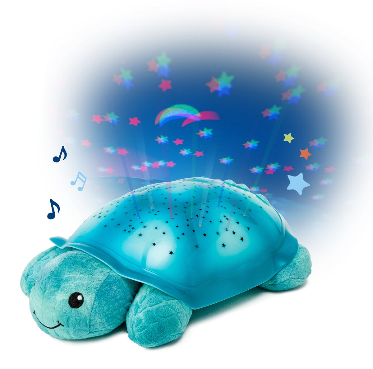 Veilleuse Tortue - Twilight turtle - Étoiles et constellations - Blue Bleu