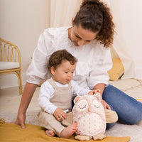Nighty Night Owl™ Smart Sensor White Noise Soothing Plush cloud.b