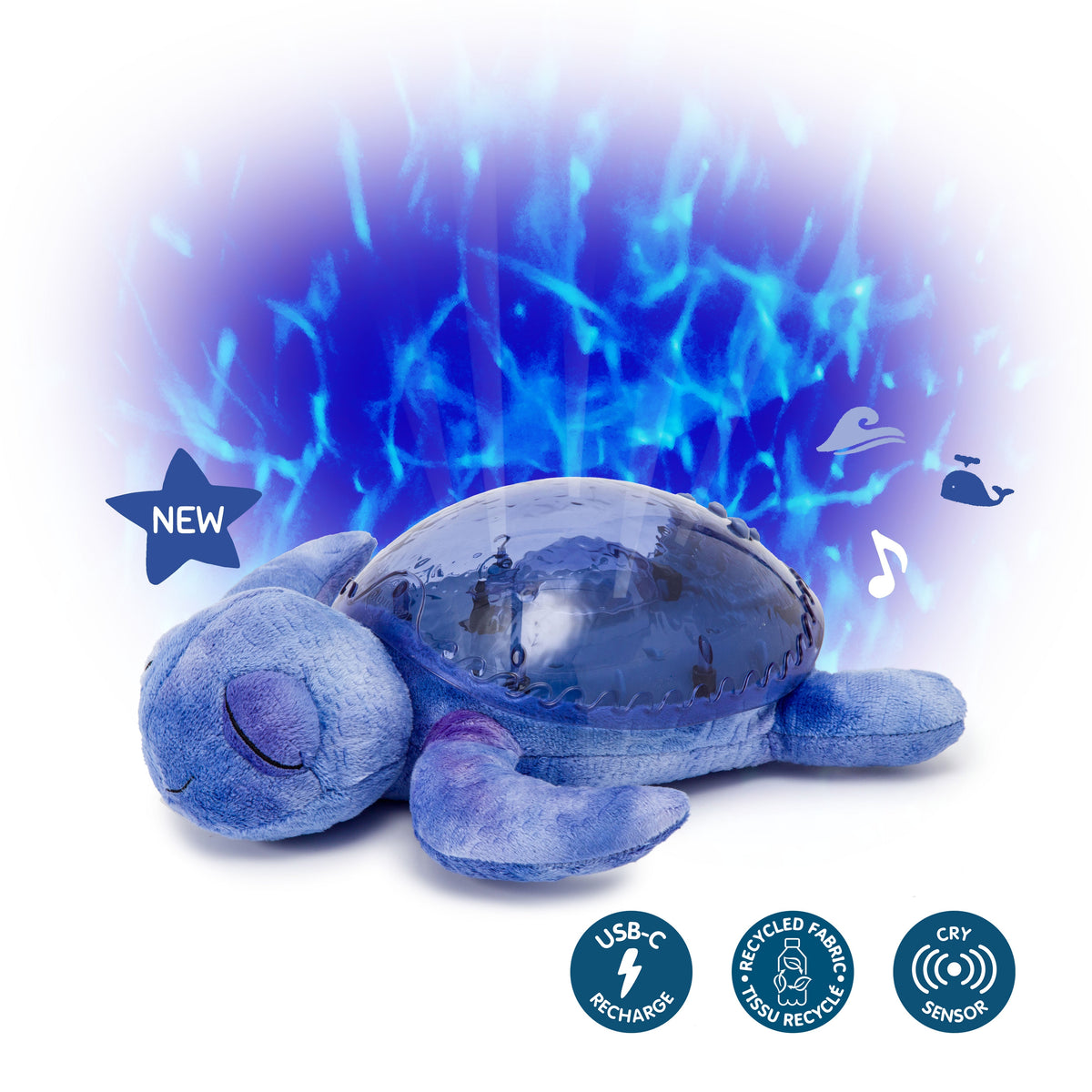 Tranquil Turtle | Projector Nightlight with White Noise Soothing