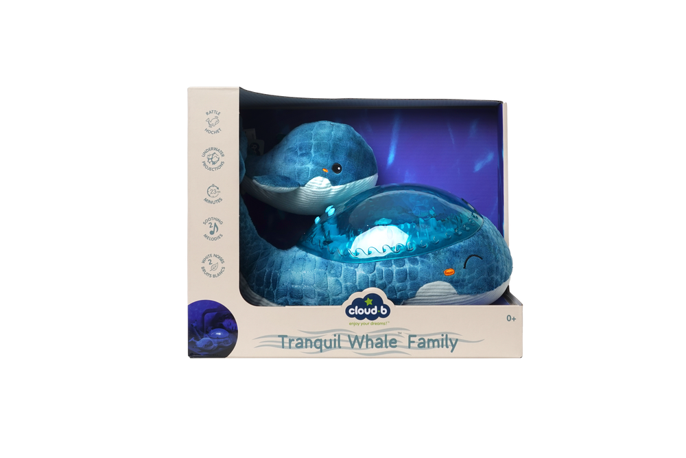Tranquil Whale™ Family - Blau