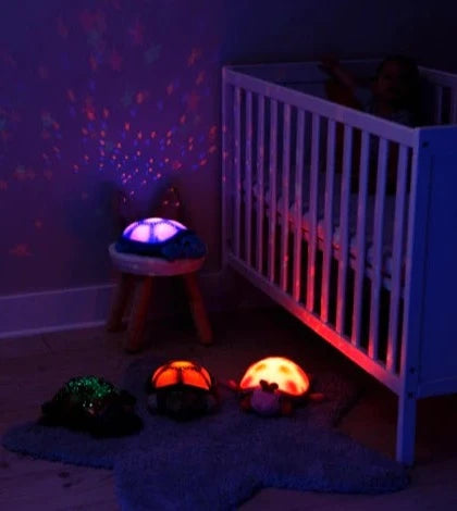 Twilight Turtle™  - Blue Calming Nightlight Star Projector cloud.b
