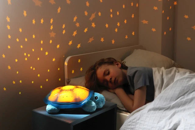 Twilight Turtle™  - Blue Calming Nightlight Star Projector cloud.b
