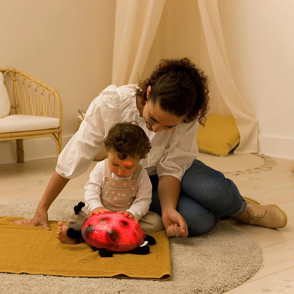 Twilight Ladybug™ -  Classic Calming Nightlight Star Projector cloud.b