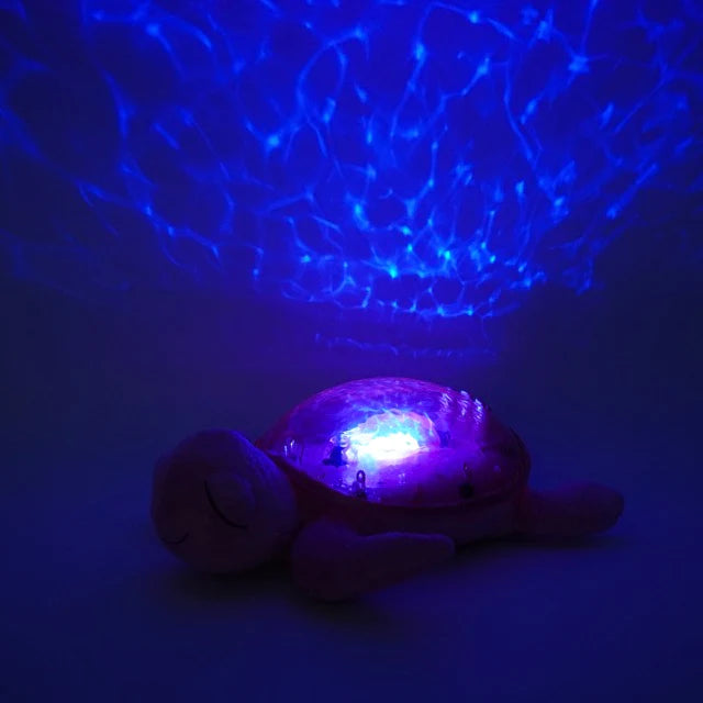 Tranquil Turtle™ - Pink Tranquil Turtle Nightlight for babies and kids cloud.b