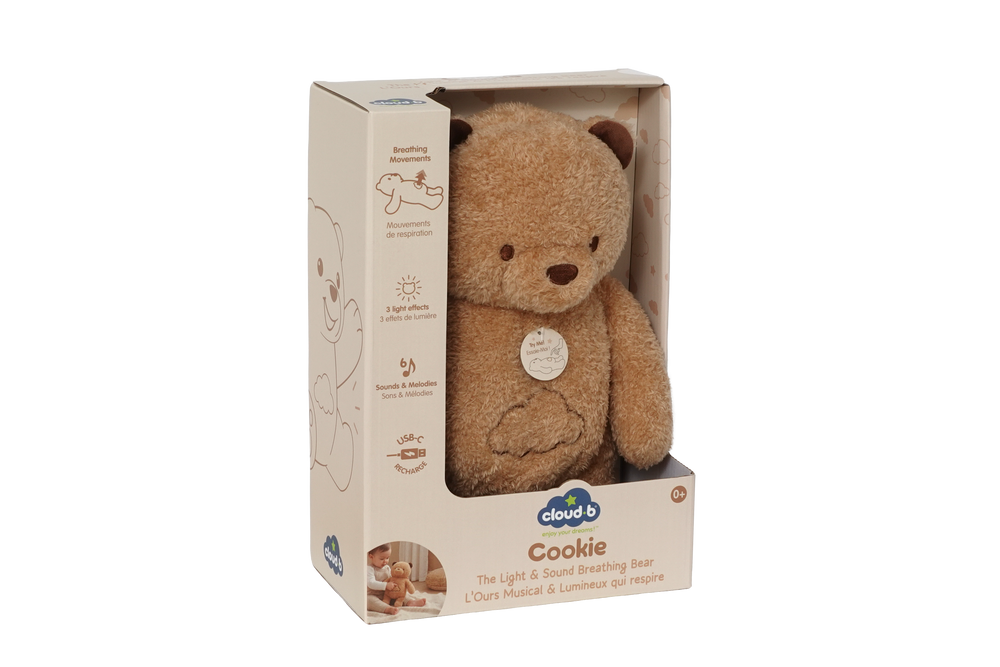 Cookie - the Light & Sound Breathing Bear