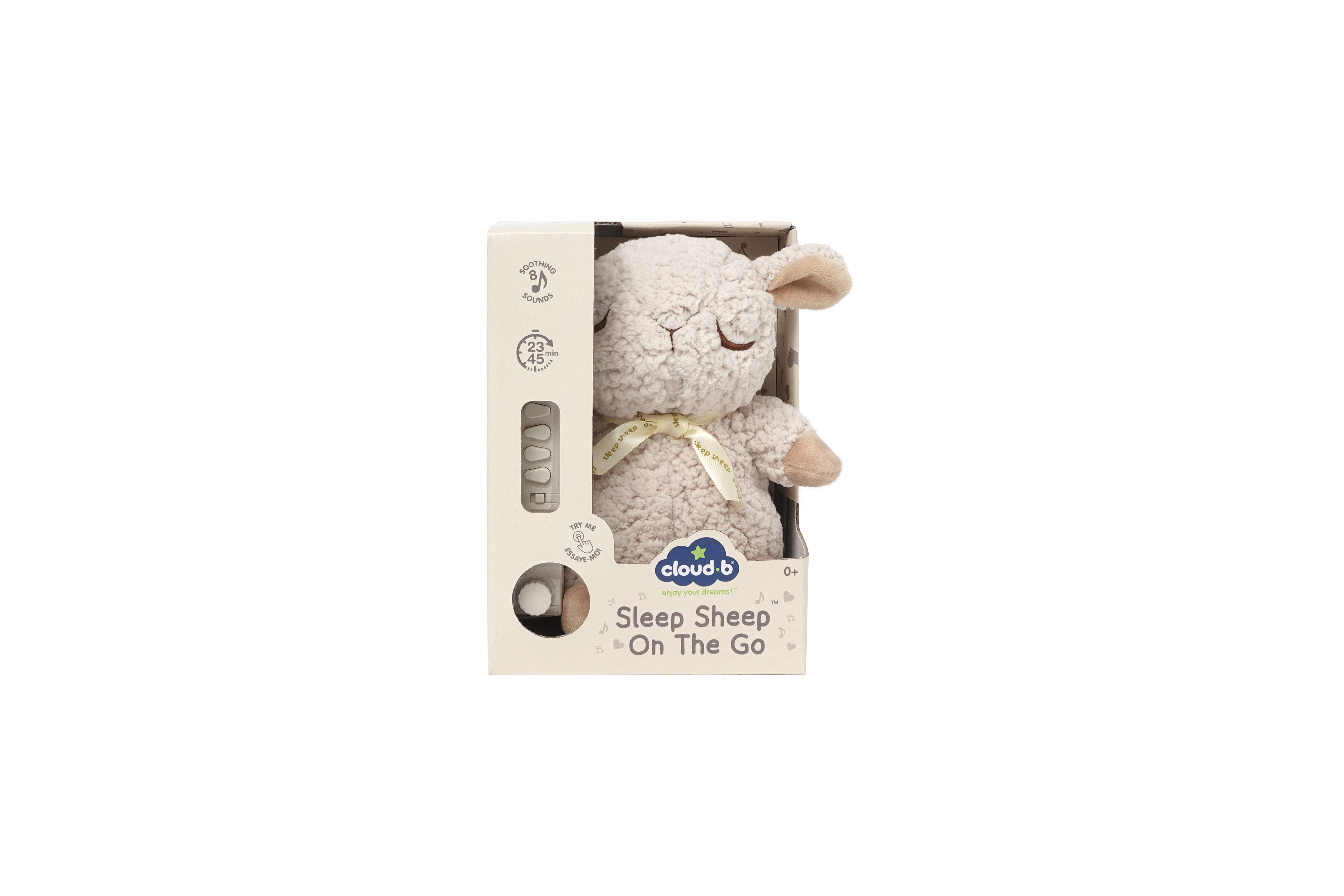White Noise Soothing Plush | Baby travel | Sleep Sheep – cloud.b