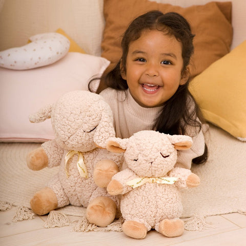 Oreiller Peluche Sommeil Bébé Avec Tapotement Rythmique - Télécommande, Chaleur, Pour Berceau Et Lit Voyage 0-3 Ans