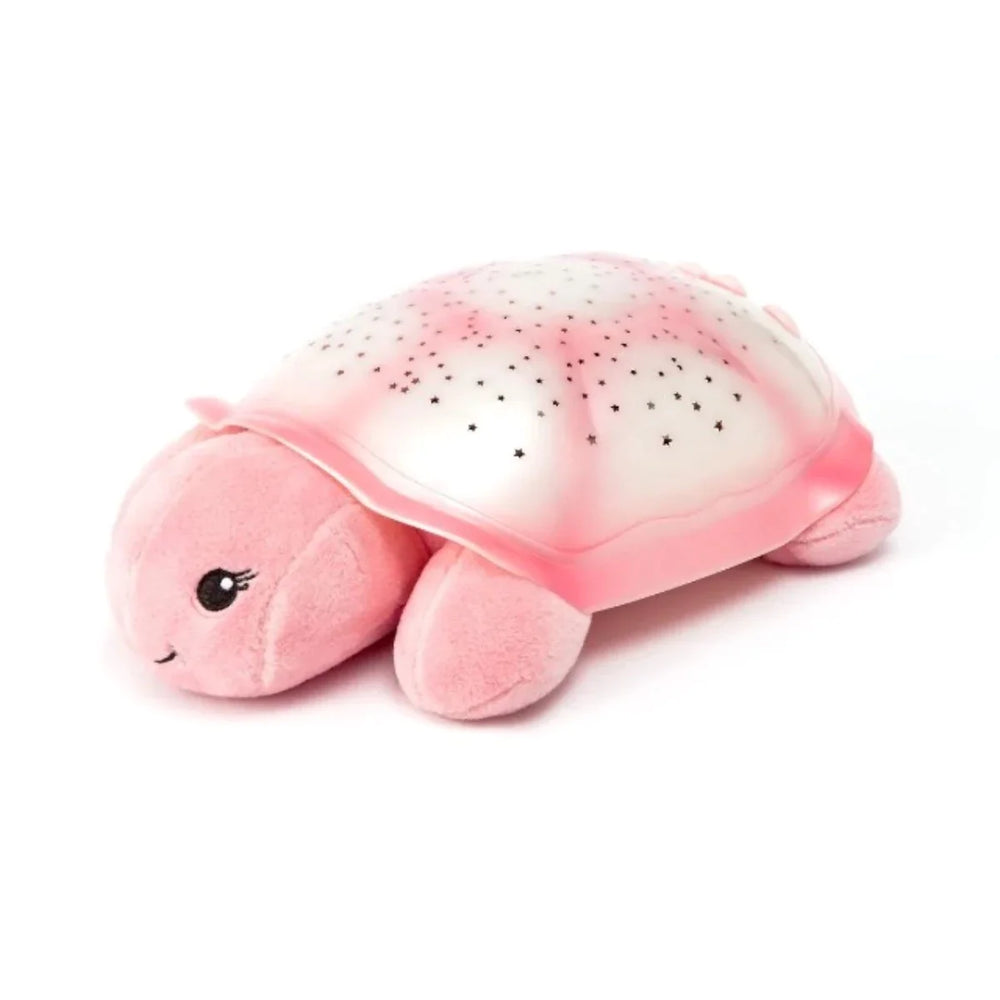 Twinkling Twilight Turtle™ - Pink Star Projector Nightlight with Soothing Sounds cloud.b   