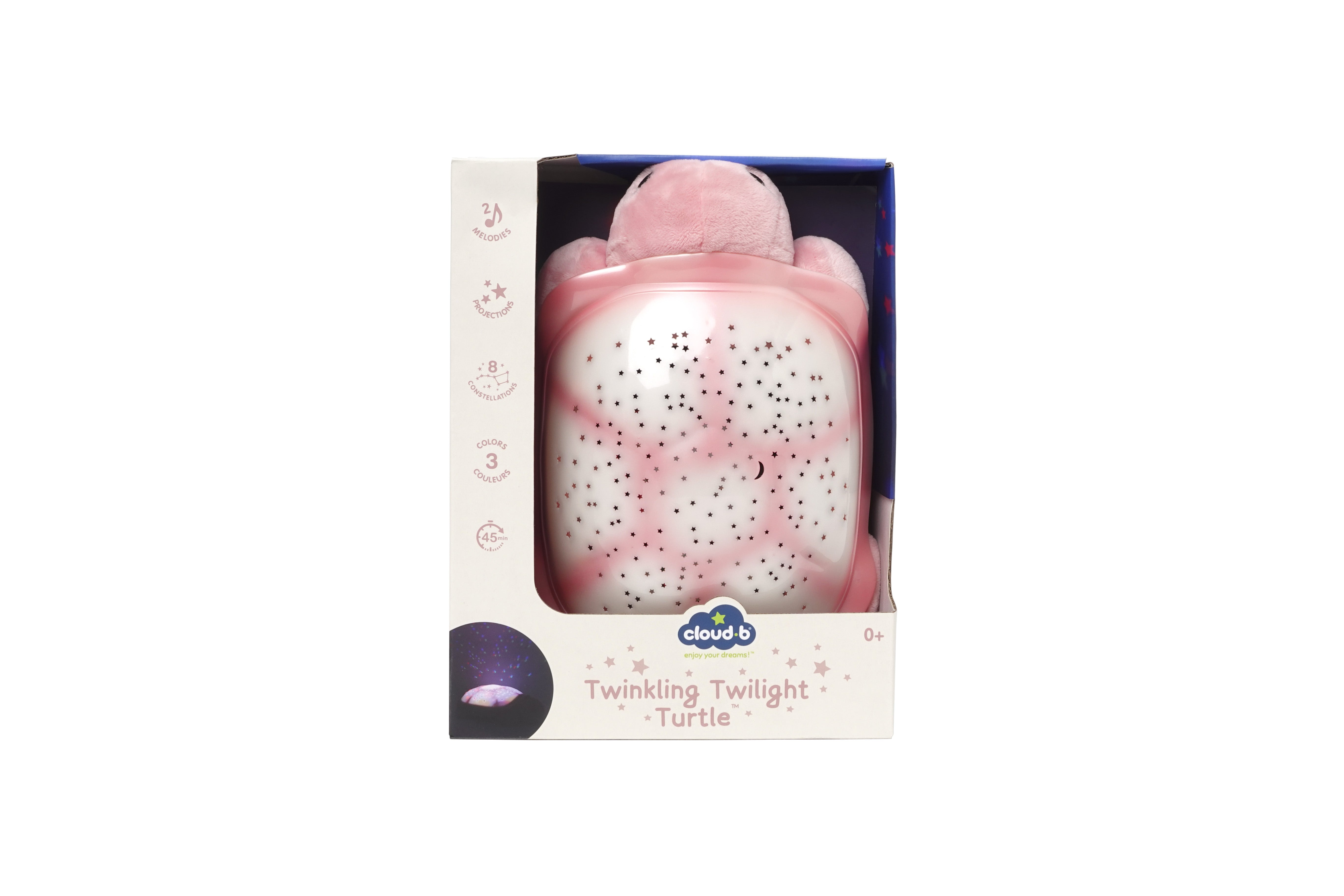 Star Projector Nightlight with Soothing Sounds | Twinkling
