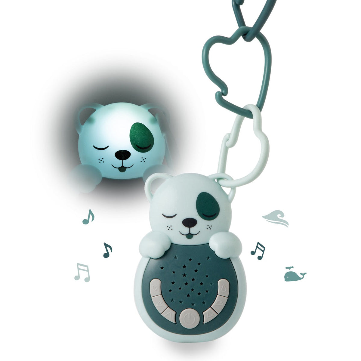 Calming Sound Machine Travel Comforting Sound Machine w/Calming Light | Dog – cloud.b