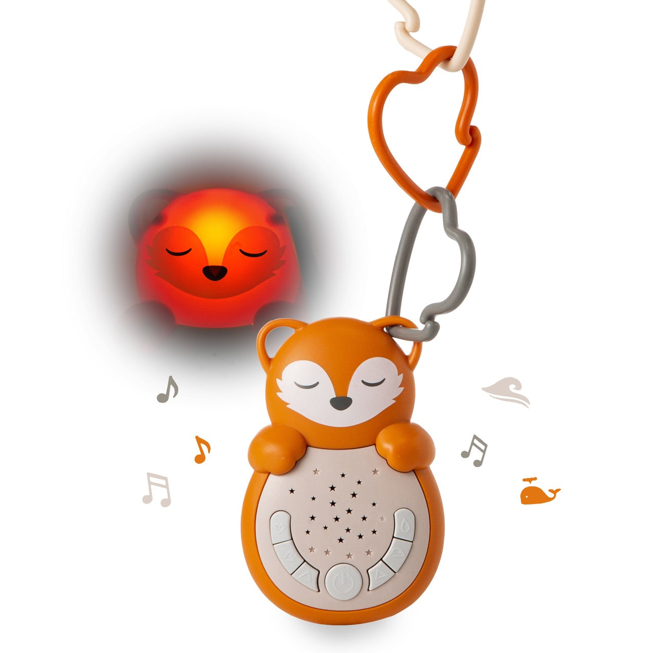 Travel Comforting Sound Machine w/Calming Light | Fox – cloud.b