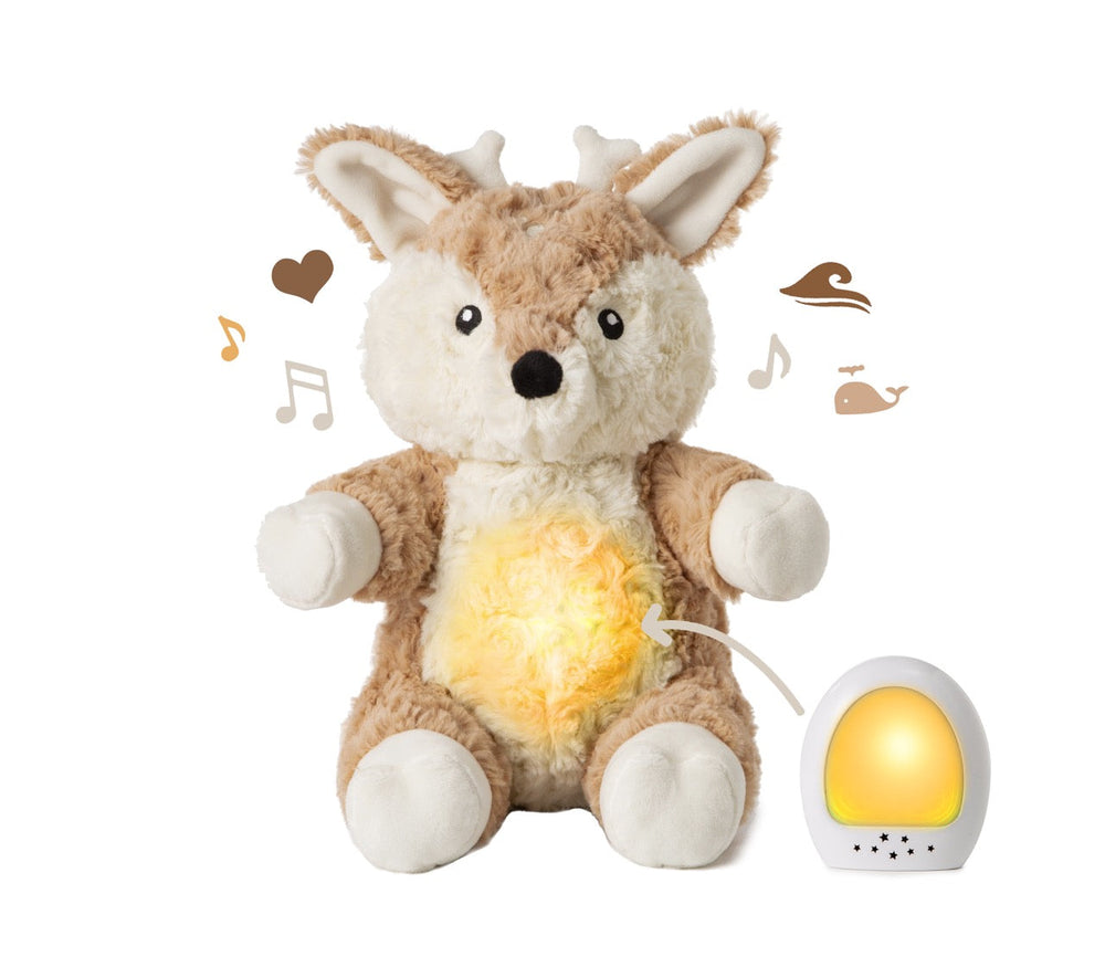 LoveLight™ Buddies - Finley Fawn™ White Noise Soothing Plush cloud.b   