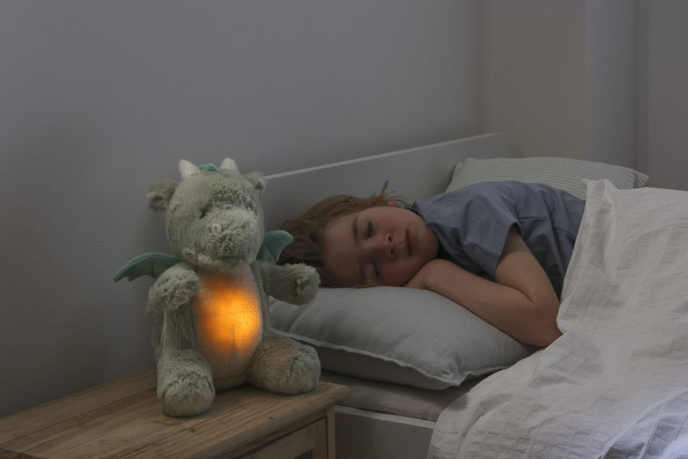 LoveLight™ Buddies - Drake the Dragon™ White Noise Soothing Plush cloud.b   