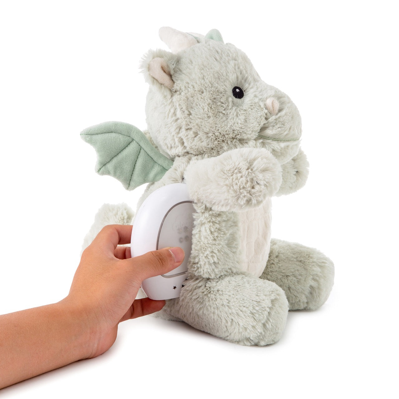 Cloud B Sound Machine with White Noise Soothing Sounds | Cuddly Stuffed Animal & Nomadic Nightlight | Record Parent Voice | Adjustable Settings 