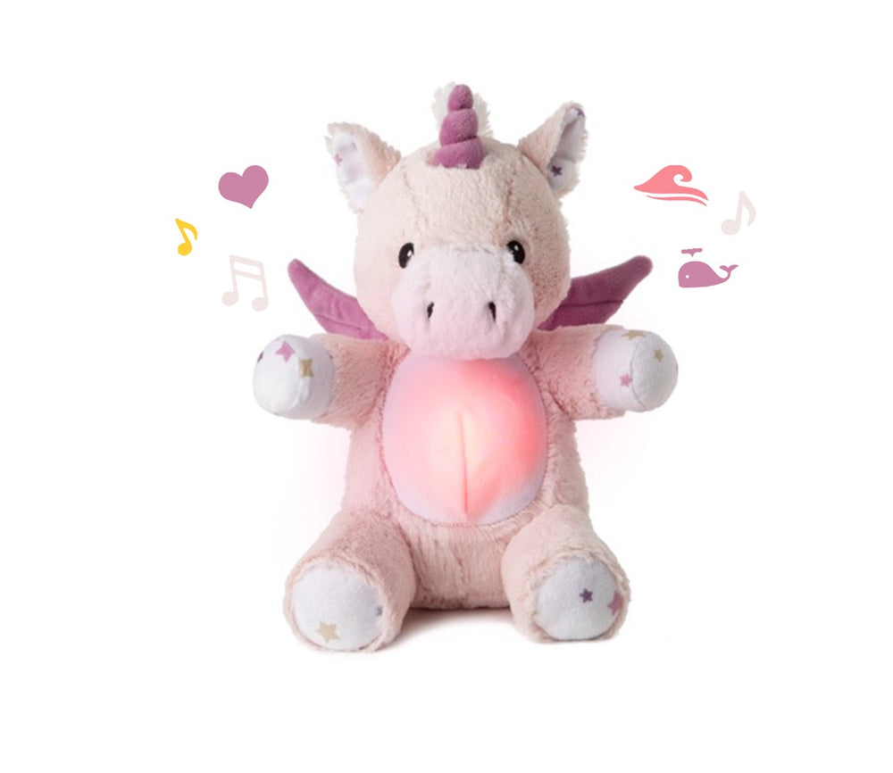 LoveLight™ Buddies - Lily the Unicorn™ White Noise Soothing Plush cloud.b   