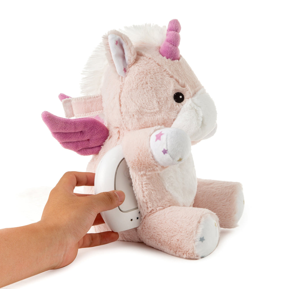 LoveLight™ Buddies - Lily the Unicorn™ White Noise Soothing Plush cloud.b   