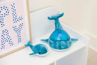 Tranquil Whale™ Family - Blue Tranquil Whale Nightlight for babies and kids cloud.b   