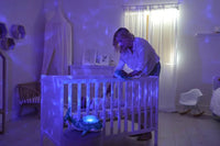 Tranquil Whale™ Family - Blue Tranquil Whale Nightlight for babies and kids cloud.b   