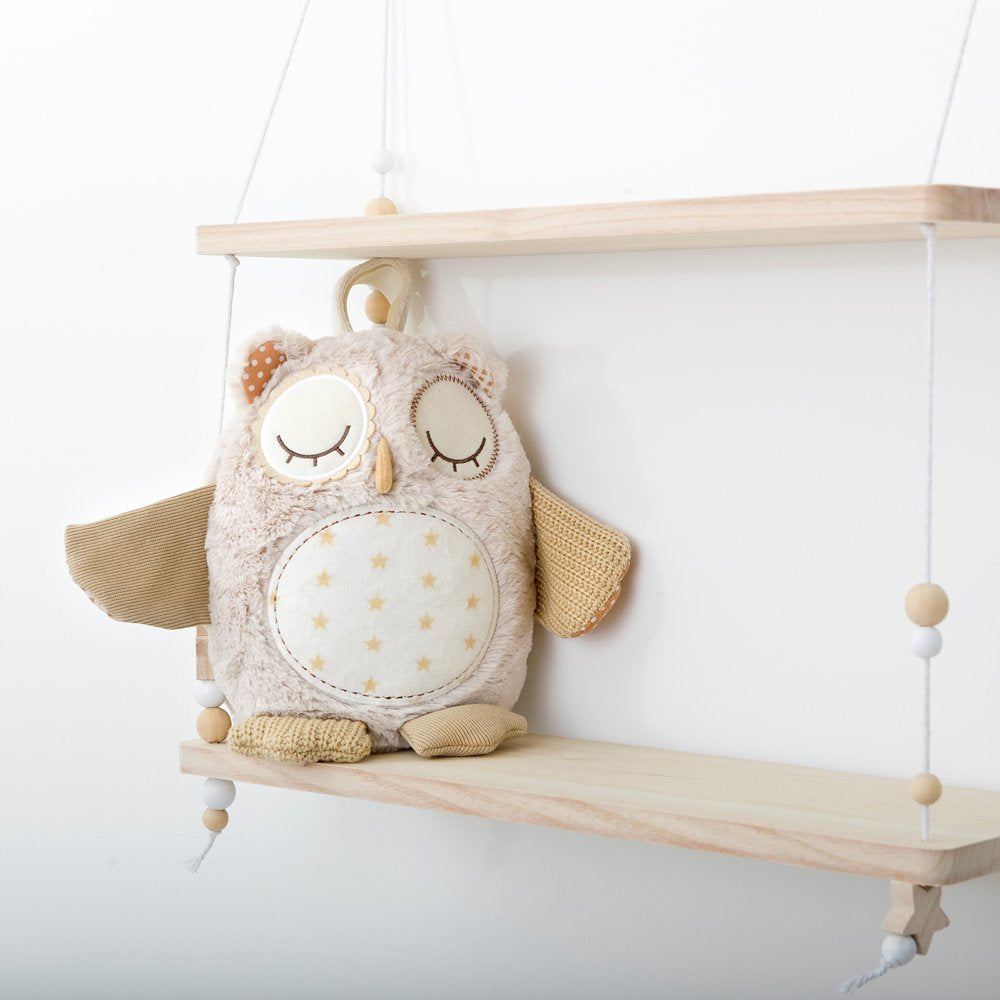 Nighty Night Owl™ Smart Sensor White Noise Soothing Plush cloud.b   