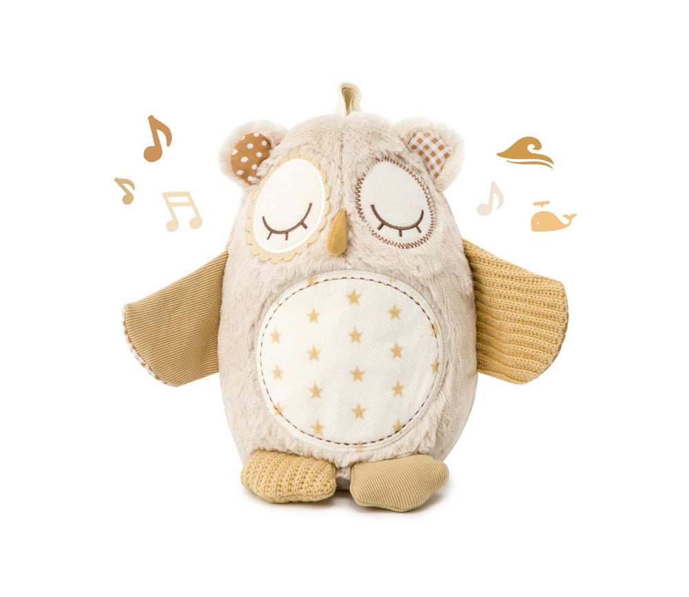 Nighty Night Owl™ Smart Sensor White Noise Soothing Plush cloud.b   