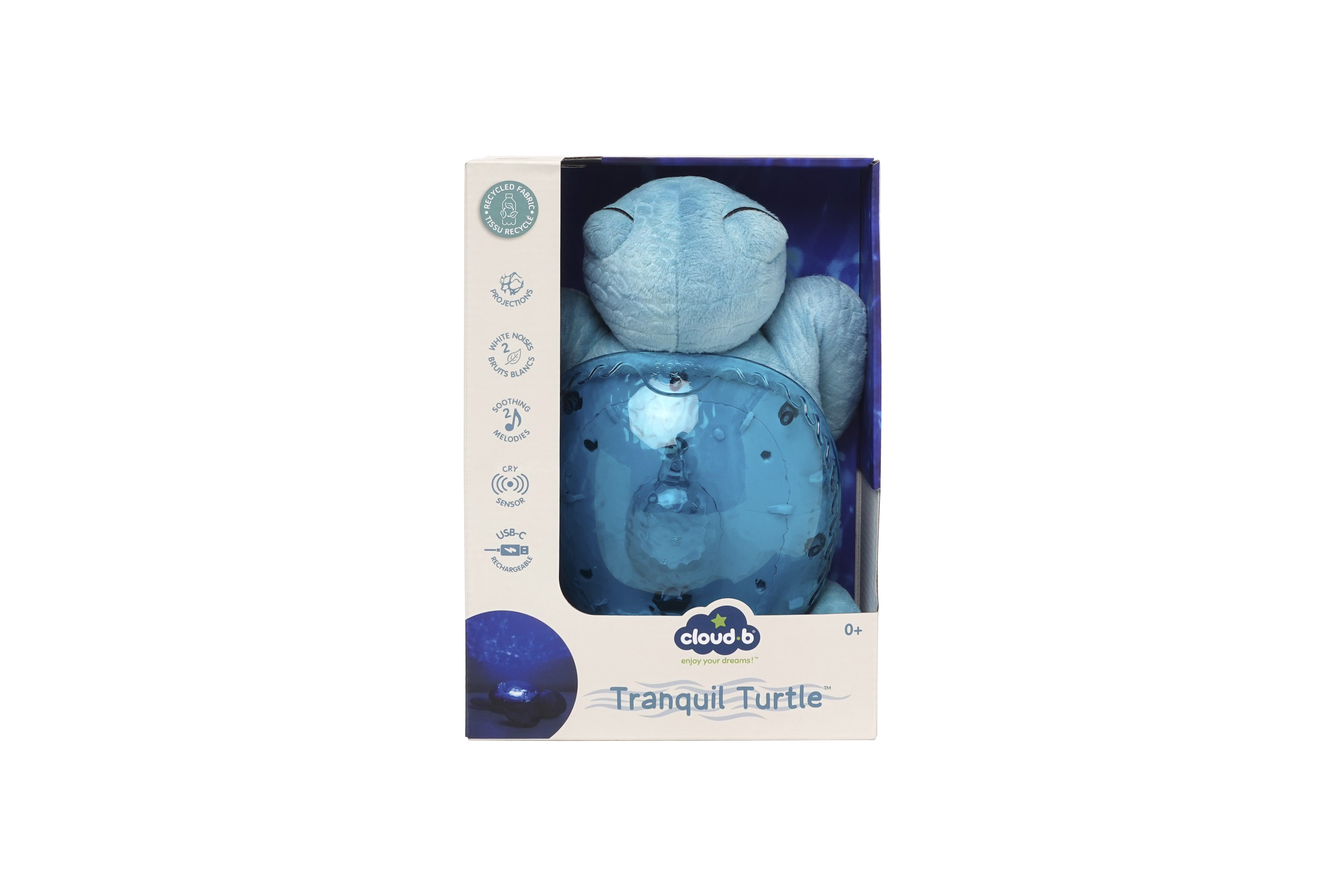 Tranquil Turtle | Projector Nightlight with White Noise Soothing