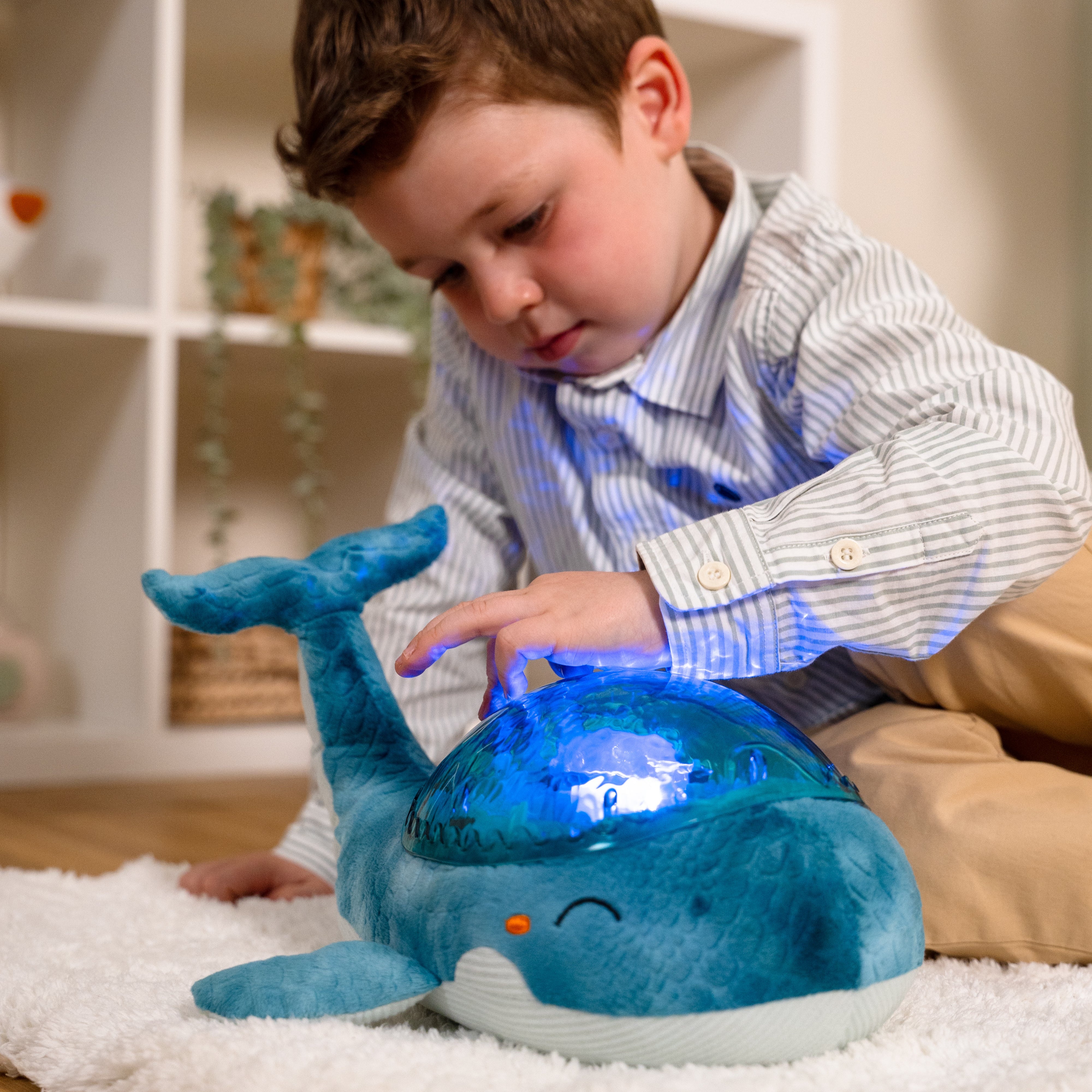 Tranquil Whale™ - Blue (Rechargeable) – cloud.b