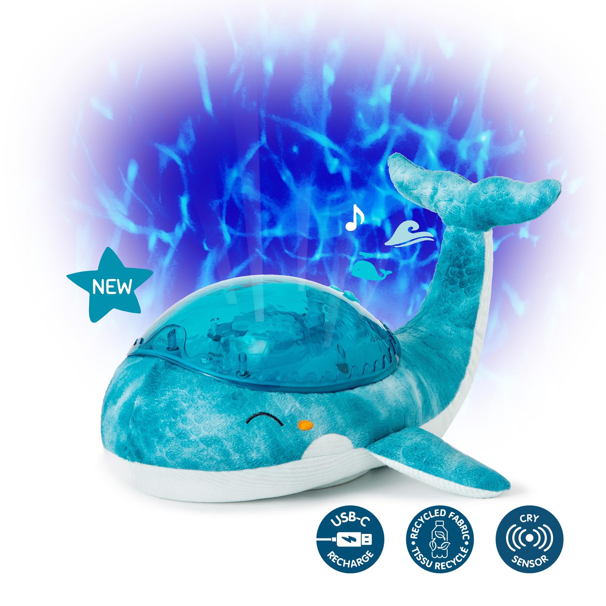 Tranquil Whale™ - Blue (Rechargeable)