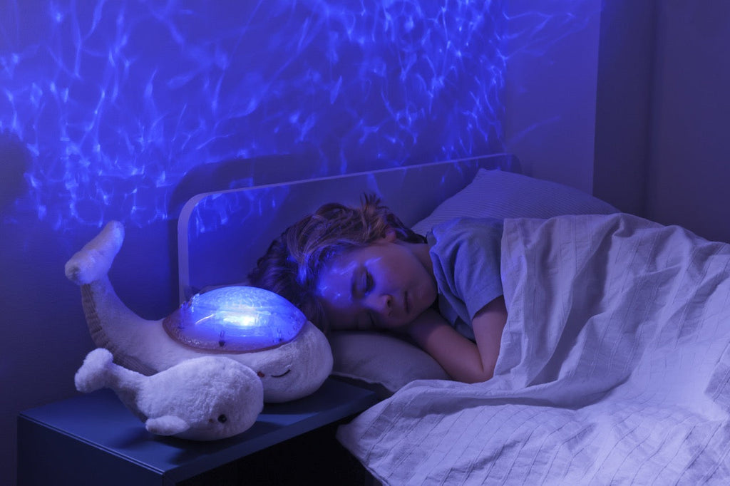Tranquil Whale™ Family - White Tranquil Whale Nightlight for babies and kids cloud.b   