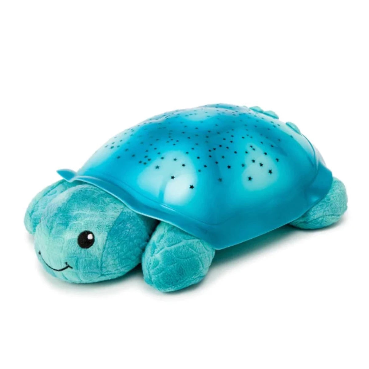 Twinkling Twilight Turtle™  - Aqua Star Projector Nightlight with Soothing Sounds cloud.b   