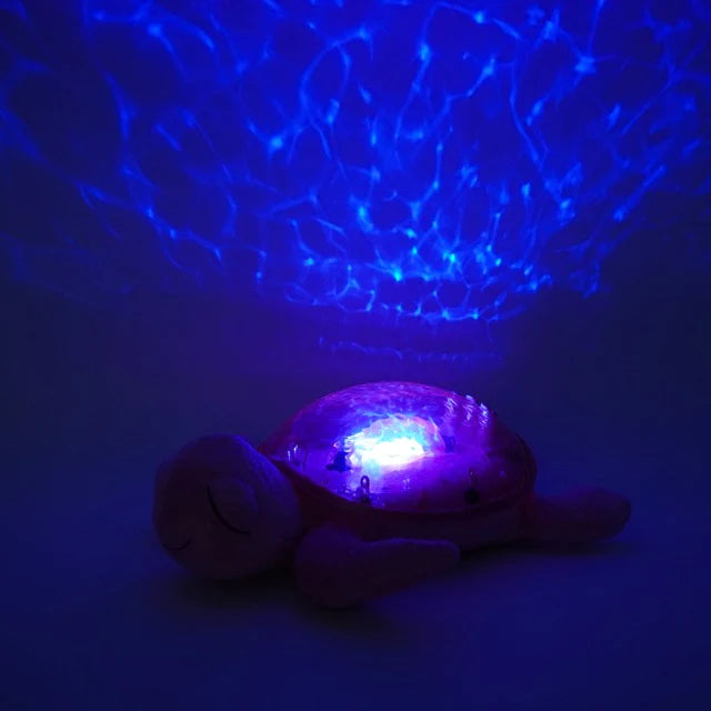 Tranquil Turtle™ - Pink Tranquil Turtle Nightlight for babies and kids cloud.b   