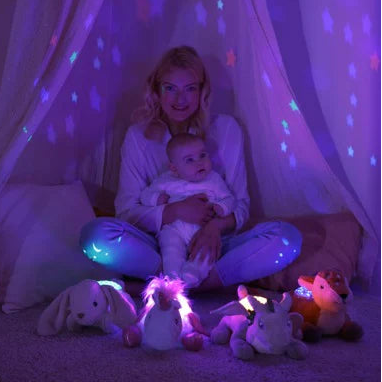 Twilight Buddies™ - Fawn Calming Nightlight Star Projector cloud.b   