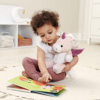 LoveLight™ Buddies - Lily the Unicorn™ White Noise Soothing Plush cloud.b   