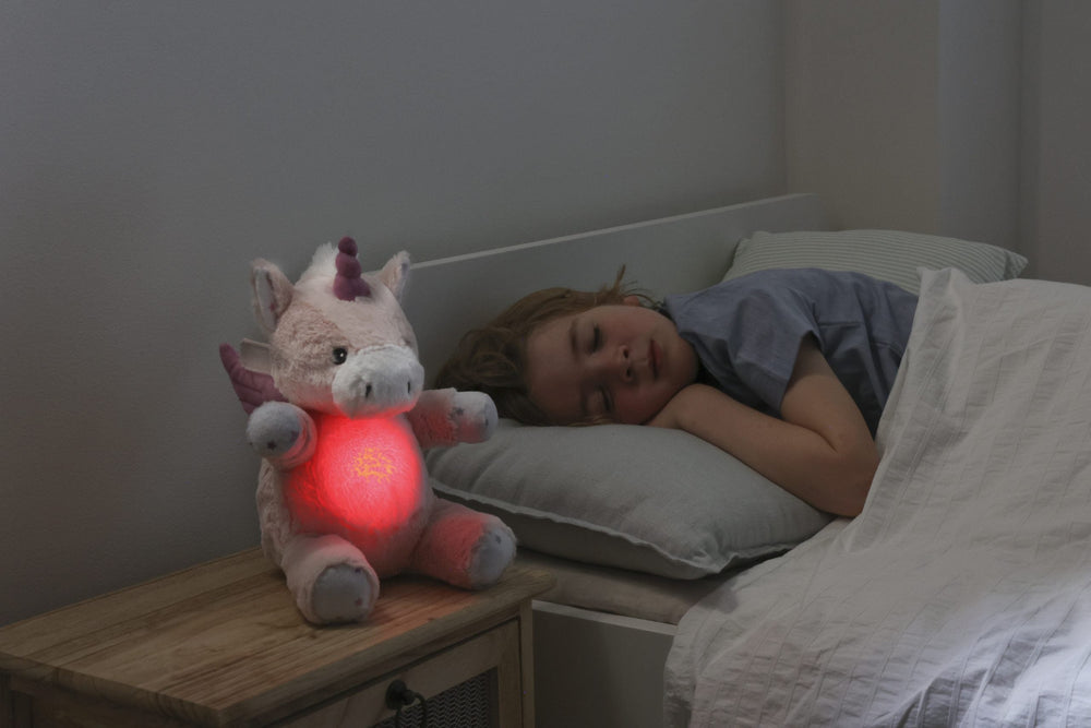 LoveLight™ Buddies - Lily the Unicorn™ White Noise Soothing Plush cloud.b   